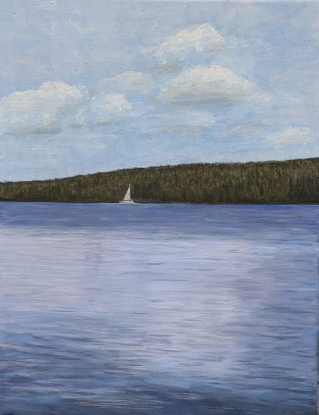 James Jacobson, Lake Nockamixon from Old Mill Trail